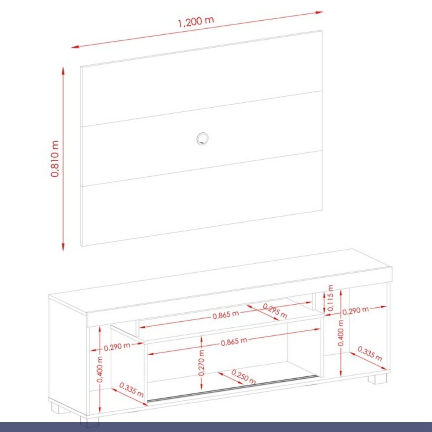 Combo Rack Panel Paulet