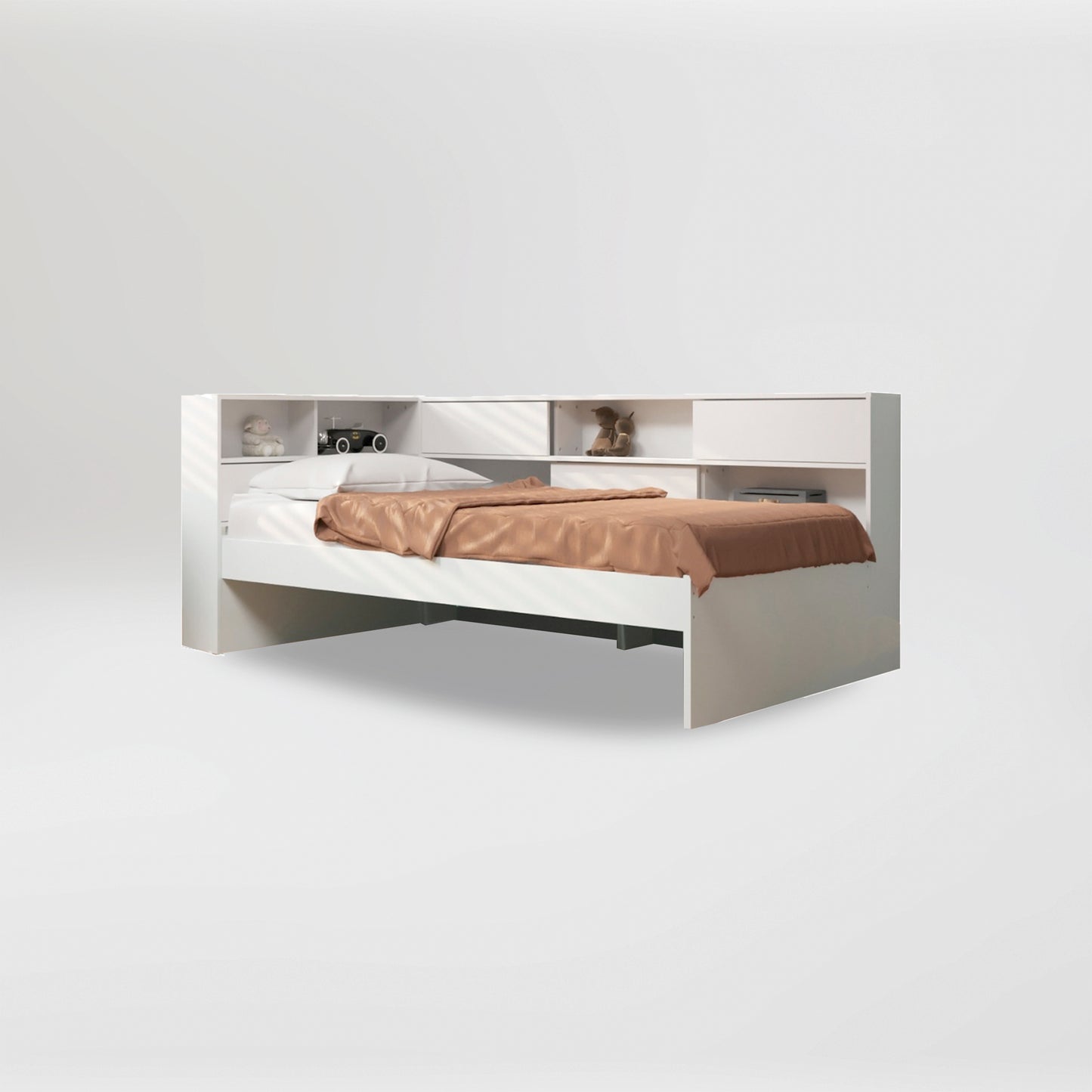 Cama 1 Plaza Nicola Blanco
