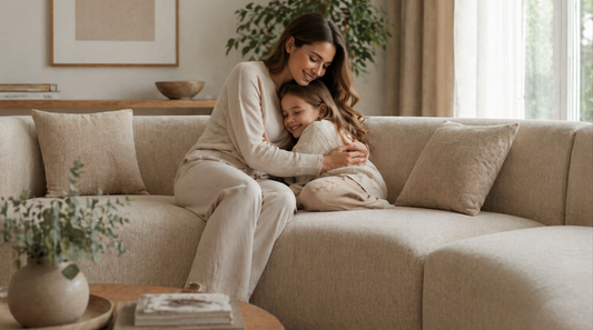 Colección Abrazzo: una sala que abraza el hogar en el mes de mamá