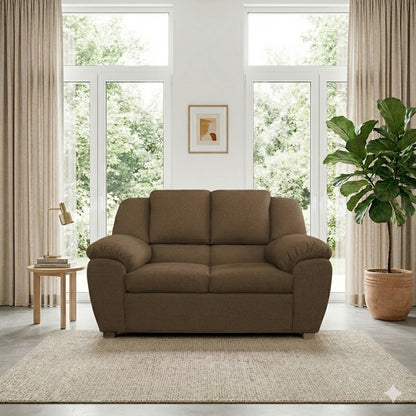 Sofa Palermo 2 Cuerpos Marron