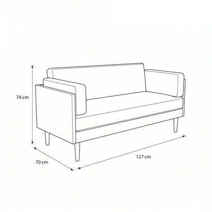 Sofa Terranova 2 Cuerpos