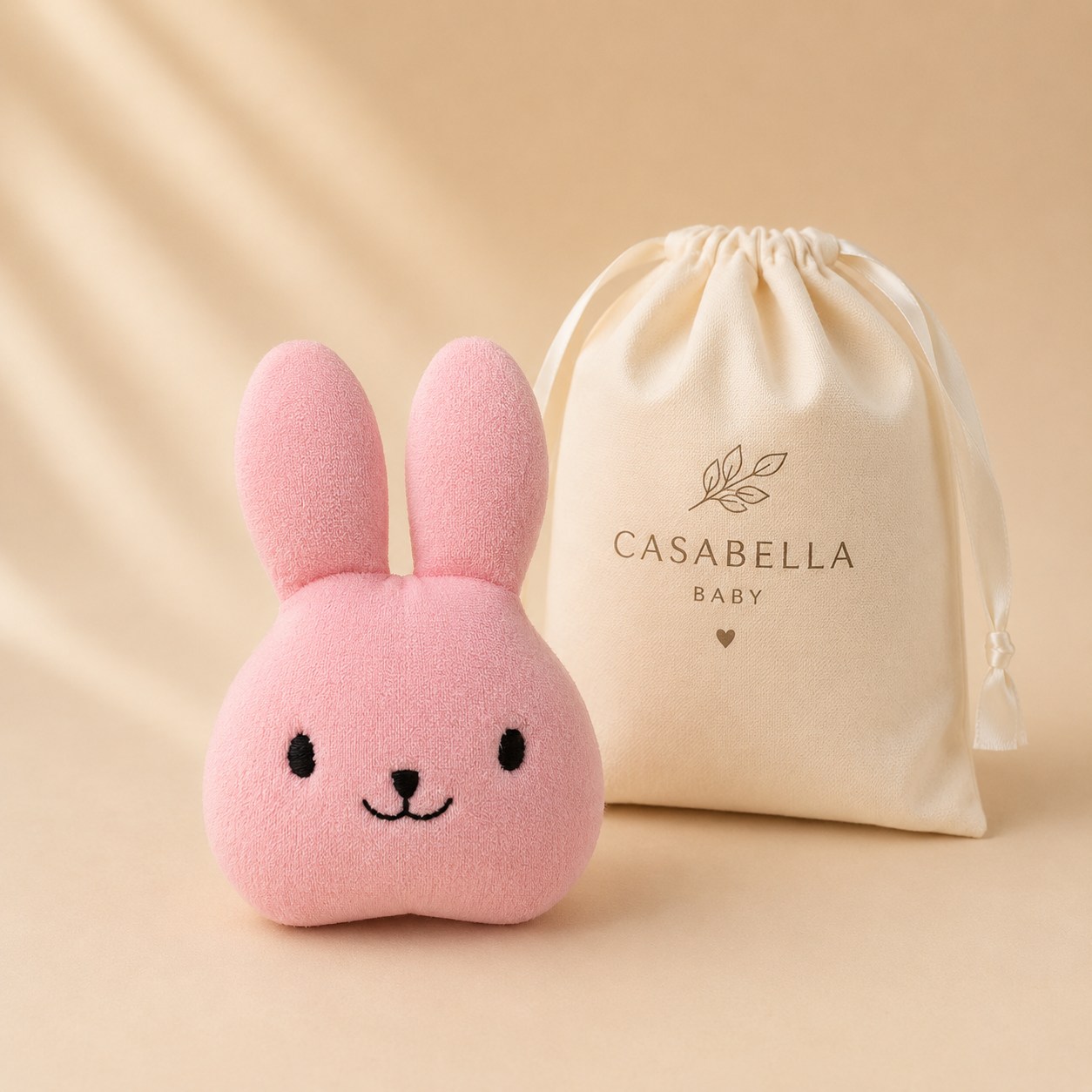 Esponjita Conejo Beige