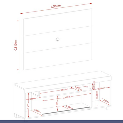 Combo Rack Panel Paulet