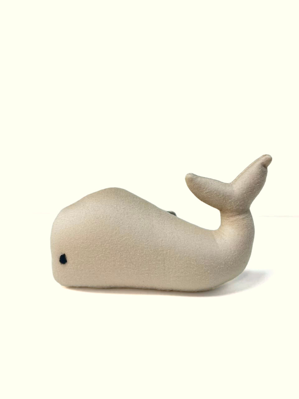 Esponjita Ballena Gris Suave