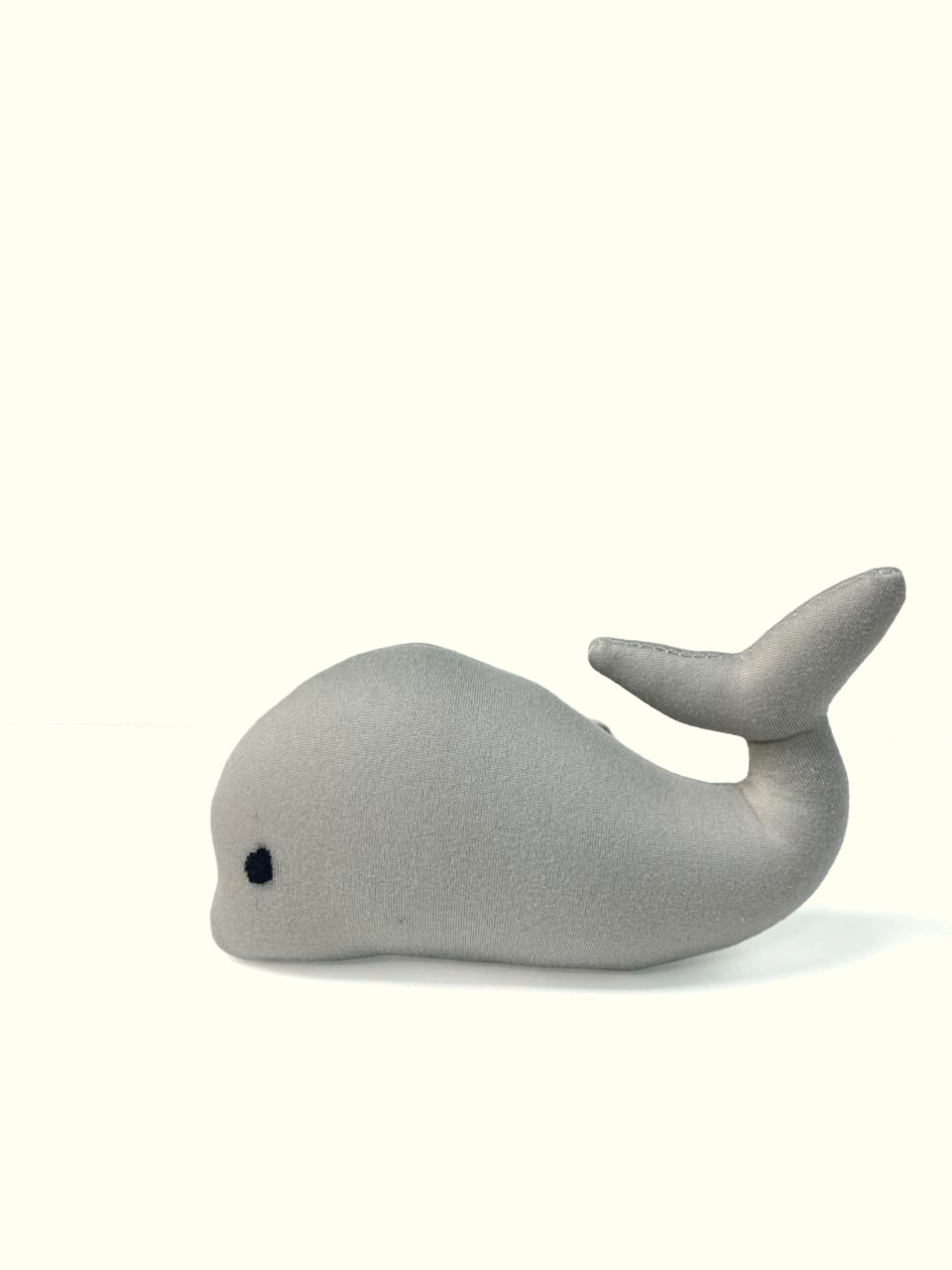 Esponjita Ballena Gris Suave